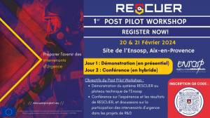 RESCUER : 1st post pilot workshop