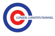Conseil Constitutionnel :      