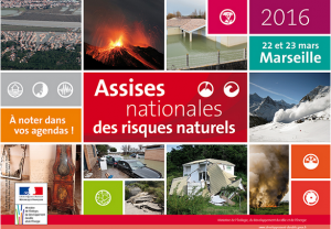 Assises Nationales des Risques Naturels 2016