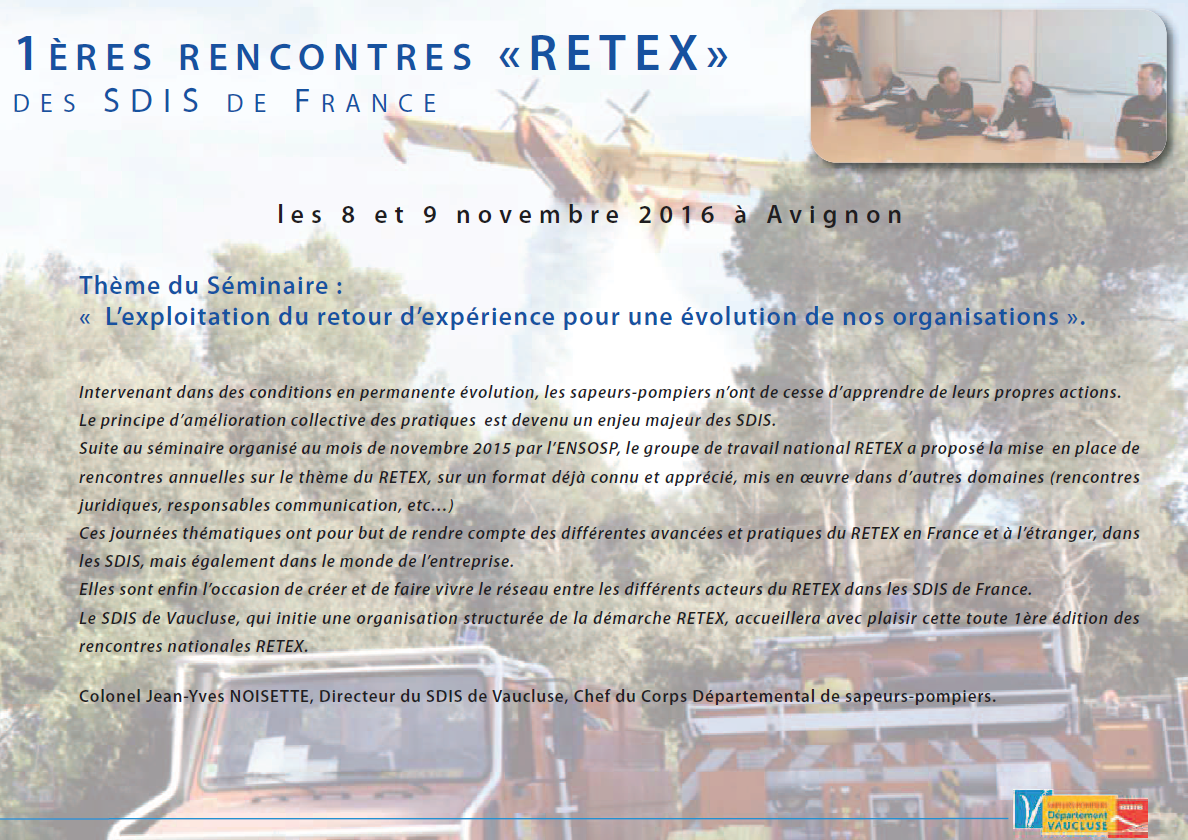 rencontres juridiques des sdis