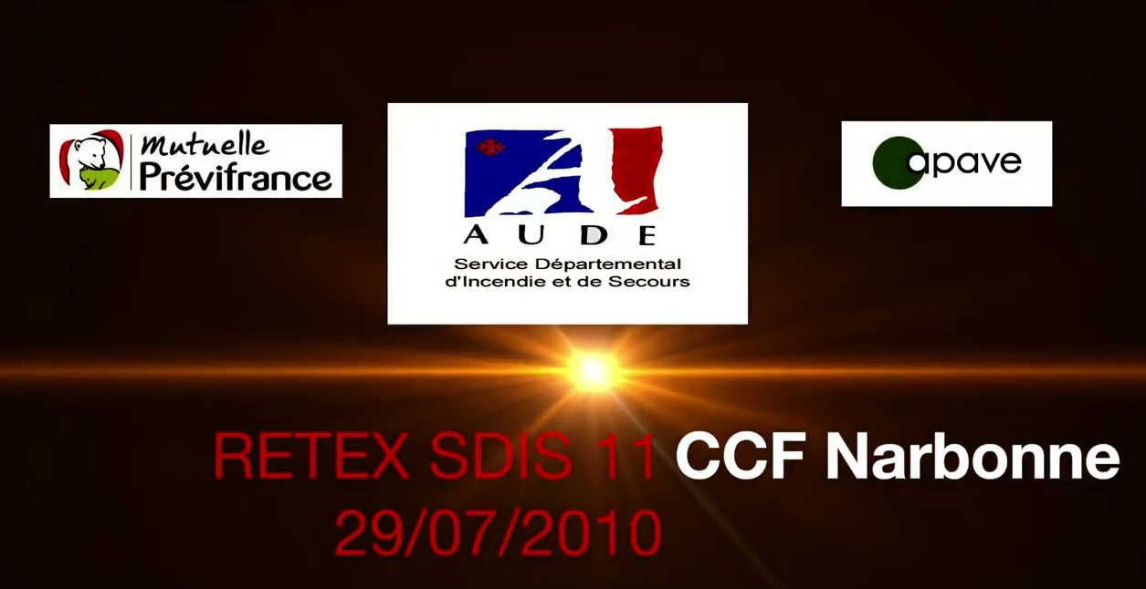 PNRS | Partage d'Expérience du SDIS de l'Aude : Témoignage d'un ...